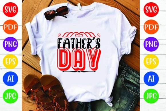 A Father’s Day Design Asset for Modern Graphics & T-Shirt Projects