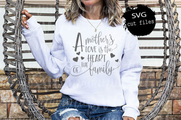 A Mother’s Love Is the Heart of the Svg