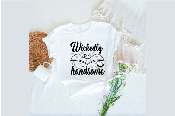 A Wickedly Handsome Graphic for T-Shirt & Craft Projects
