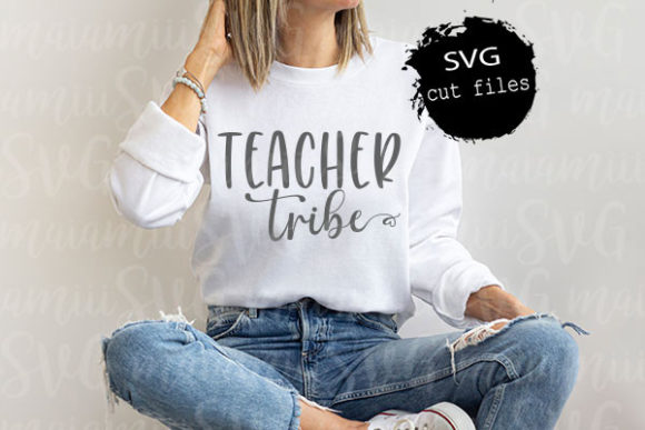 Teacher Tribe SVG: Graphics for T-Shirt Designs