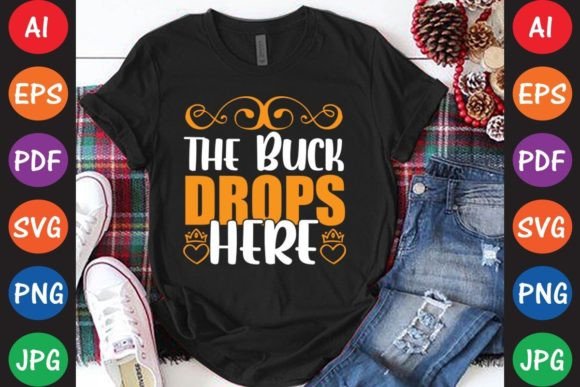 The Buck Drops Here: A Versatile Embroidery Design
